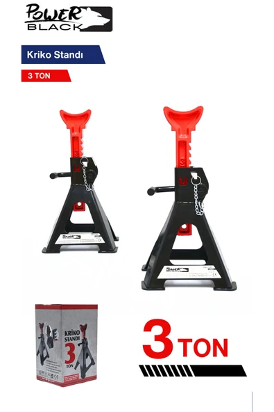 POWER BLACK 3 TON SEHPA KİRİKO ( KUTU İÇERİĞİ 2 ADETTİR ) ürün görseli 1