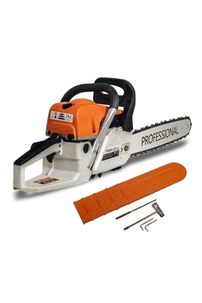 Mur-Cell Gri Benzinli Ağaç Odun Kesme Motoru - Resim 2