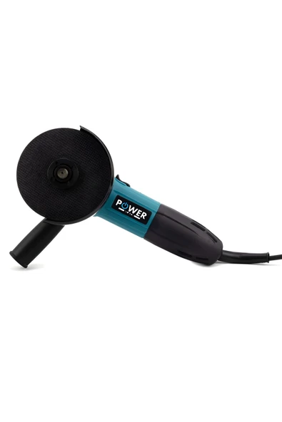 POWER BLACK 6 KADEMELİ AVUÇ TAŞALAMA FLEKS TAŞLAMA MAKINESİ 125 MM 6 KADEME 1 ADET TAŞ HEDİYELİ ürün görseli 1