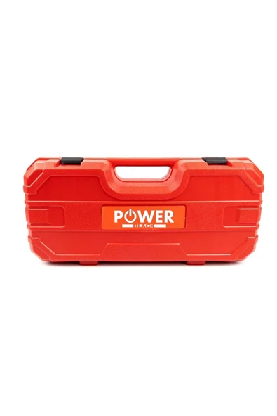 POWER BLACK ULTRA GÜÇLÜ 2 ZİNCİR 1 PALA 2 BATARYA 1 ŞARJ CİHAZI KÖMÜRSÜZ 17 CM PALA KIRMIZI - Resim 5