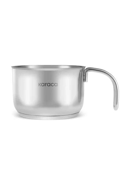 Karaca Trace İndüksiyon Tabanlı Çelik Sütlük 14 Cm Gümüş ürün görseli 1