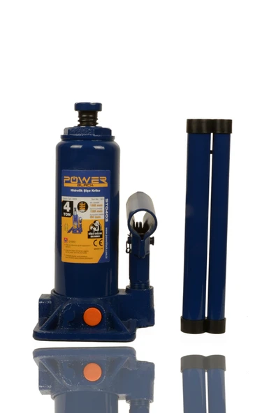 POWER BLACK Germany Çelik Şase 4Ton Hidrolik Araba Krikosu Şişe Kriko ürün görseli 1