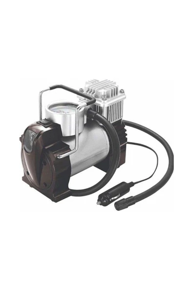 Karona İtaly Çakmaklı Araç Hava Kompresörü Kompresör Oto Araba Çakmalık Girişli Lastik Şişirme Pompa ürün görseli 1