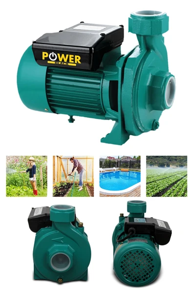 POWER BLACK GERMAN Su Dinamosu 2 Hp Elektrikli Su Motoru Yeni Seri Elektrik Tasarruflu ürün görseli 1