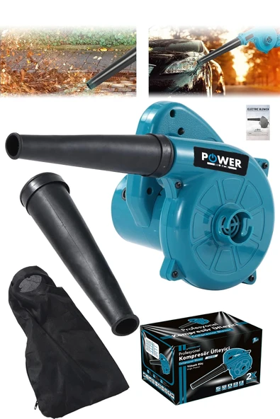 POWER BLACK 450 Watt Hava Üfleme Emme Makinesi Elektrikli Hava Üfleme Körüğü ürün görseli 1