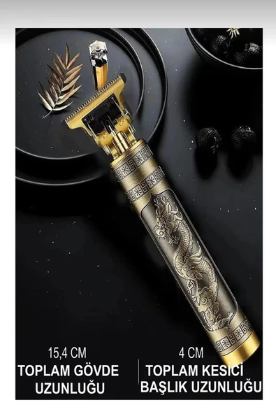 POWER BLACK Tıraş Makinesi Saç Sakal Kol Bacak Yanak Koltuk Altı Vücut - Resim 2