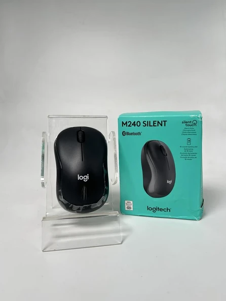 Logitech M240 Sessiz Kompakt Bluetooth Kablosuz Optik Mouse (OUTLET) ürün görseli 1