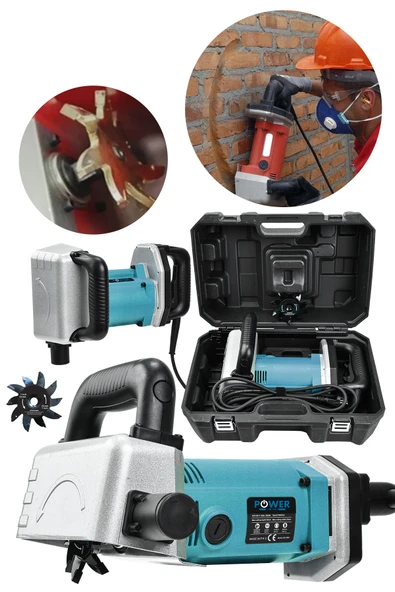 POWER BLACK 2000 w Kanal Açma Makinası Turbo Motor Kırmızı ürün görseli 1