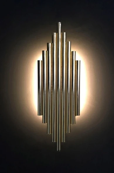 RİOLİGHT RETRO MAT GOLD APLİK ürün görseli 1