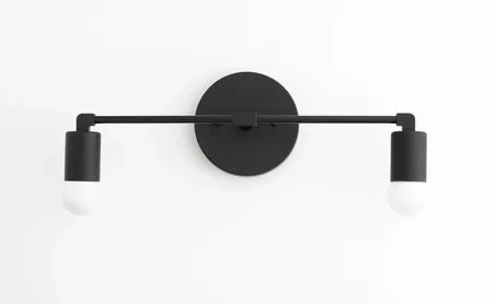 RİOLİGHT MODERN İKİLİ METAL DUVAR APLİK ürün görseli 1