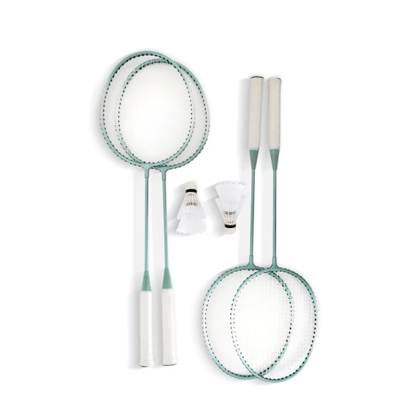 Zerogym Badminton File Raket Top Seti 4 Raket, 4 Top,Çanta Platformlu File ürün görseli 1