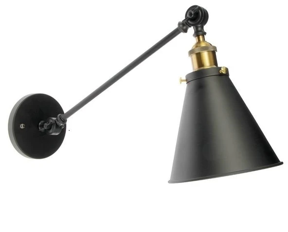 RİOLİGHT RETRO ÇİFT MAFSALLI METAL APLİK ürün görseli 1