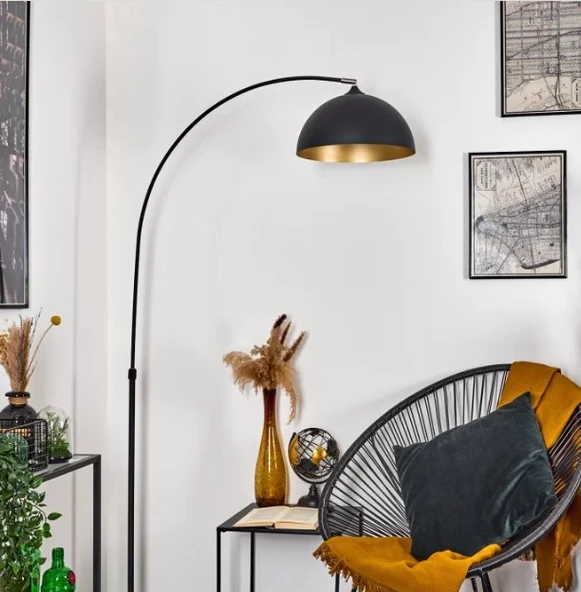 RİOLİGHT RETRO 3 RUSTİK MAFSALLI HAREKETLİ BAŞLIK METAL KÖŞE LAMBASI LAMBADER - Resim 3