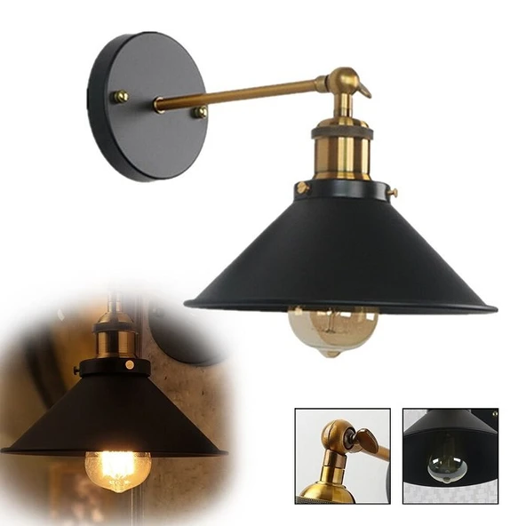 RİOLİGHT RETRO ESKİTME MAFSALLI HAREKETLİ BAŞLIK APLİK ŞAPKA ÇAPI:22CM ürün görseli 1