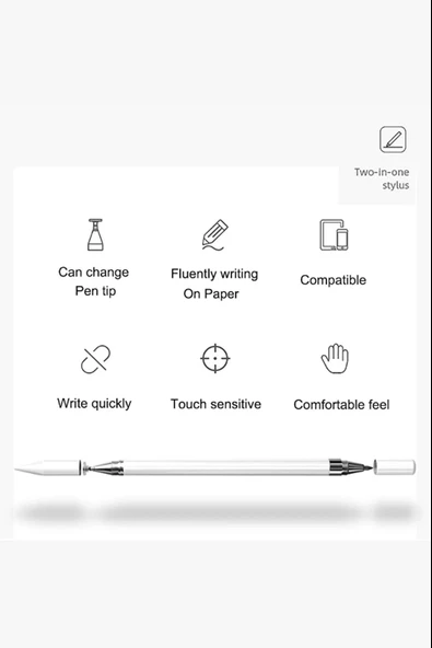 Apple iPad 10.2 8.9.Nesil Uyumlu Özel Dokunmatik Kalem FSKL192 - Resim 6