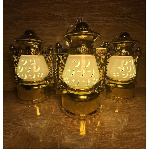 Ramazan Kandili 16 Cm 12 li Paket ürün görseli 1