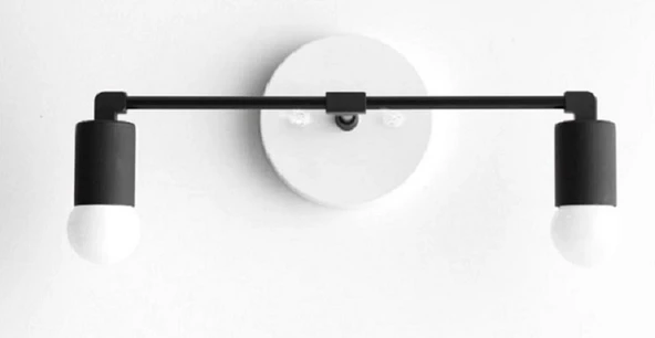 RİOLİGHT MODERN İKİLİ METAL APLİK ürün görseli 1