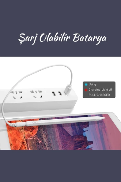 Redmi Pad 6 Uyumlu Üstün Hassasiyet ve Gecikmesiz Deneyim Sunan Dokunmatik Ekran Tablet Kalemi - Resim 5