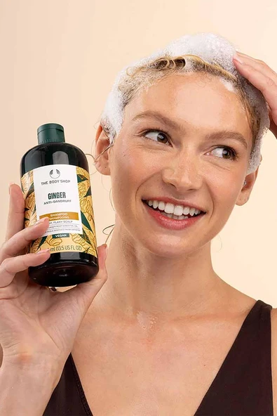 The Body Shop Zencefil Özlü Kepek Karşıtı Şampuan 400ML - Resim 5