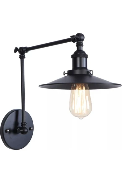 Riolight  Retro Siyah Üç Mafsallı Aplik ürün görseli 1