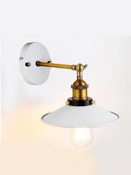 RİOLİGHT RETRO MAFSALLI HAREKETLİ BAŞLIK METAL APLİK ŞAPKA ÇAPI: 22CM ürün görseli 1