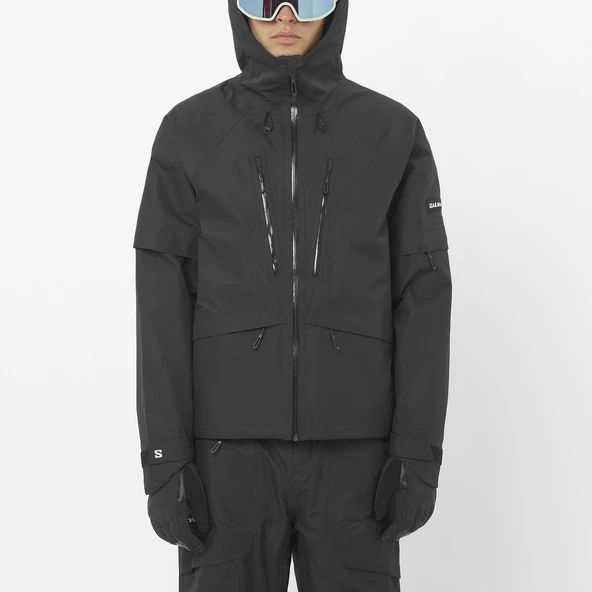 Salomon LC2652400 Venom Full Zip M Erkek Kayak Montu - Resim 2