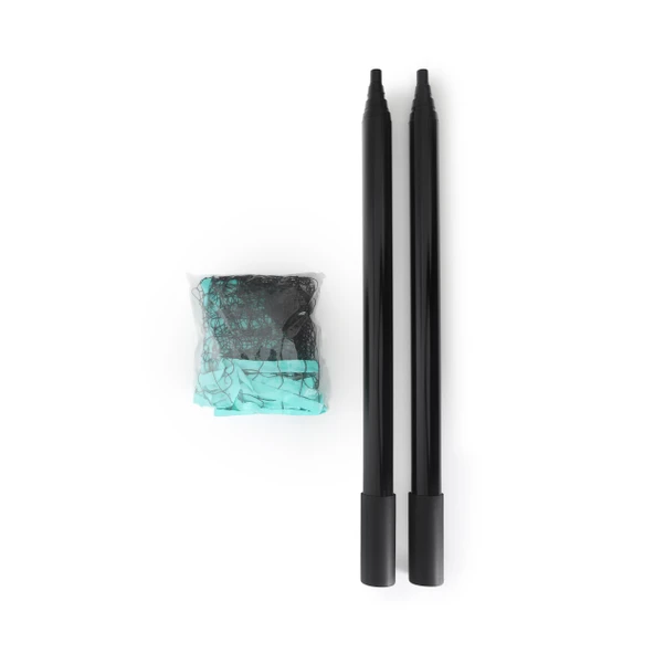 Zerogym Badminton File Raket Top Seti 4 Raket, 4 Top,Çanta Platformlu File - Resim 3