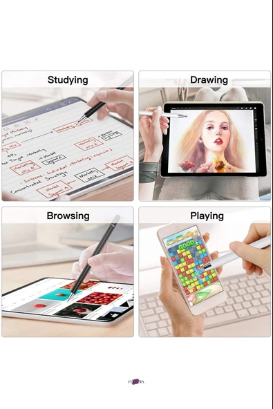 Apple iPad 10.2 8.9.Nesil Uyumlu Özel Dokunmatik Kalem FSKL192 - Resim 9