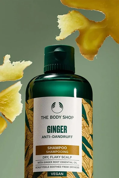 The Body Shop Zencefil Özlü Kepek Karşıtı Şampuan 400ML - Resim 2