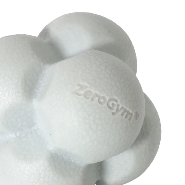 Zerogym Reaksiyon Topu, Refleks Topu Gri 7cm x 95gr - Resim 3