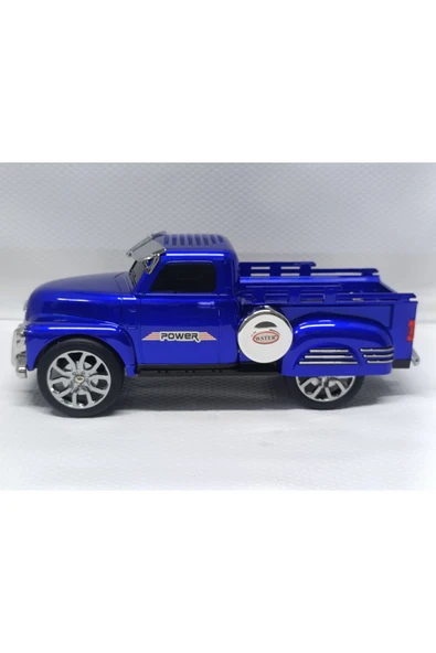 Nostaljik Bluetooth Radyo Fm Tf Mp3 Speaker Kamyon - Resim 3