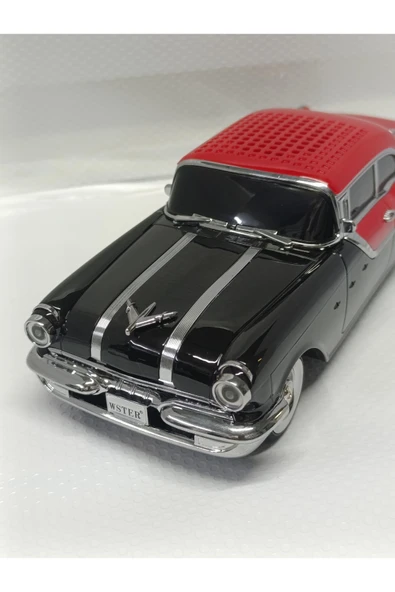 KLASİK Model Taşınabilir Klasik Araba Kablosuz Bluetooth Hoparlör Speaker Fm Radyo SD Kart USB ürün görseli 1