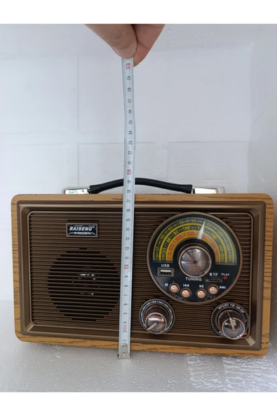 Speaker Fm Radyo Bluetooth Hoparlör Mp3 Çalar Usb Tf Aux Ses Bombası Kablosouz Hoparlör - Resim 6