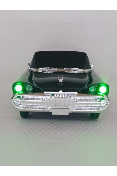 Oyuncak Klasik Araba Kablosuz Bluetooth Hoparlör Speaker Fm Radyo SD Kart USB Müzik Çalar ürün görseli 1