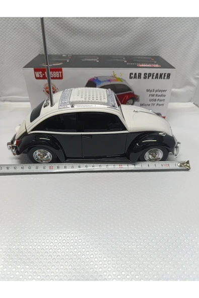 Klasik Oyuncak Araba Müzik Çalar Bluetooth Hoparlör Usb Müzik Çalar Tf Aux Sd kart Giriş Fm Radyo - Resim 5