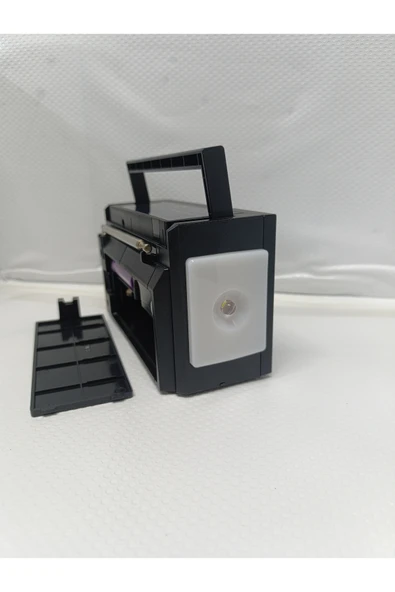 Solar Radyo Güneş Enerjili Bluetooth SD kart Aux Fenerli - Resim 3