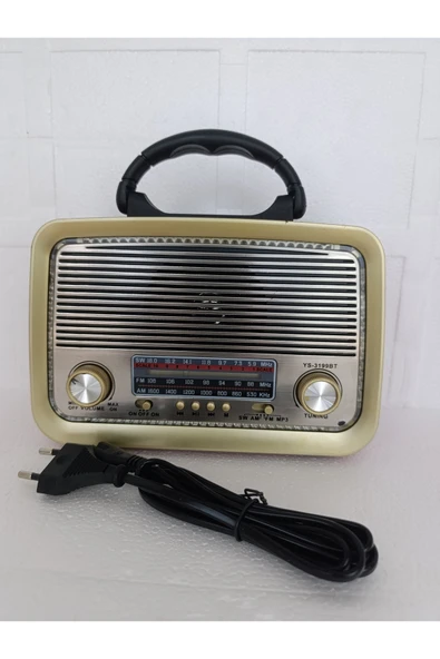 Bluetooth Hoparlör Fm Radyo Usb Tf Aux Ses Bombası Müzik Çalar Mp3 Çalar - Resim 4