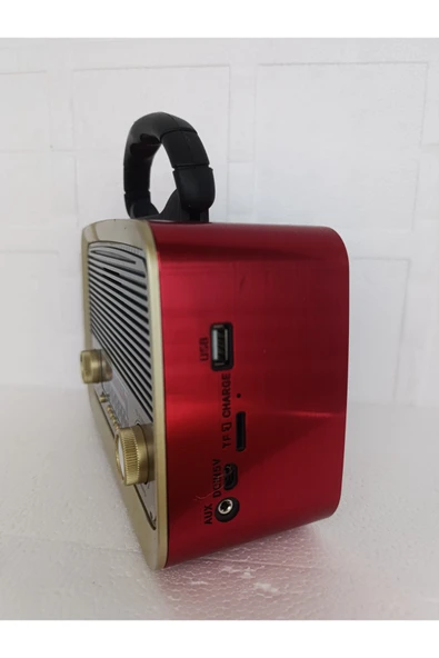 Bluetooth Hoparlör Fm Radyo Usb Tf Aux Ses Bombası Müzik Çalar Mp3 Çalar - Resim 3