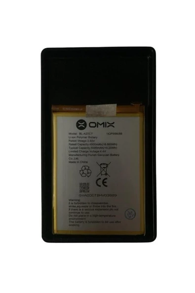 Omix X300 Li-Polymer Battery - Resim 2