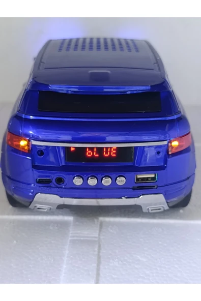 Bluetooth Hoparlör Speaker Fm Radyo SD Tf Kart Aux USB MP3 Müzik Çalar Ses Bombası Oyuncak Araba - Resim 2