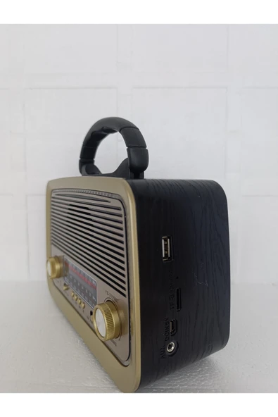 Bluetooth Hoparlör Fm Radyo Usb Tf Aux Ses Bombası Müzik Çalar Mp3 Çalar - Resim 3