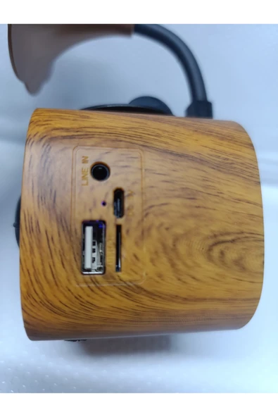 FVWA AS70 Nostaljik Mini Gramafon GÖRÜNÜMLÜ Radyo Usb Aux Bluetooth Radyo Yüksek Ses Kalitesi - Resim 5