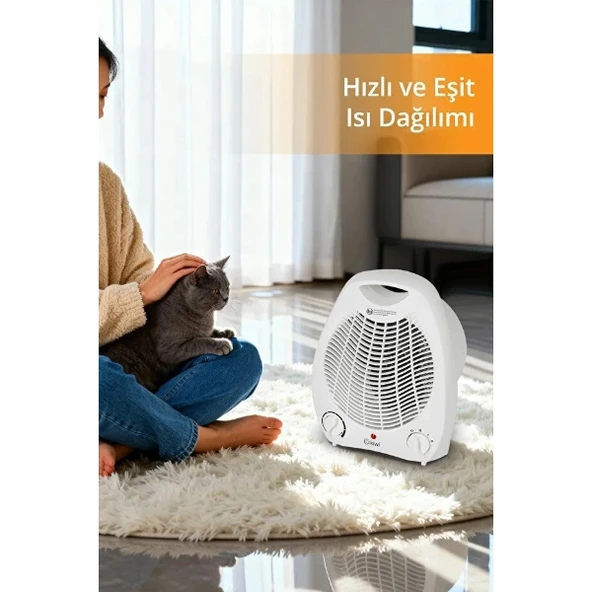 Elektrikli Isıtıcı Fan - Resim 2