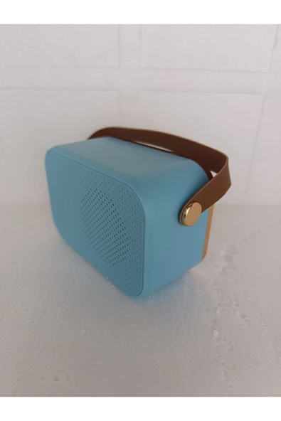 Speaker Fm Radyo Bluetooth Hoparlör Mp3 Çalar Usb Tf Aux Ses Bombası Kablosouz Hoparlör - Resim 4