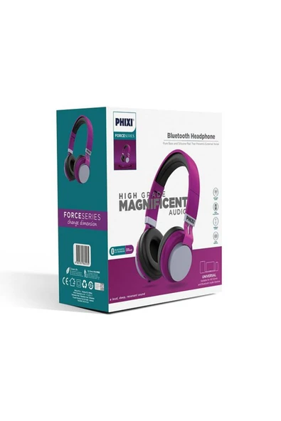 Kablosuz Katlanabilir Kafaüstü Kulaklık Bluetooth 5.0V Mikrofonlu HD Ses - Resim 3