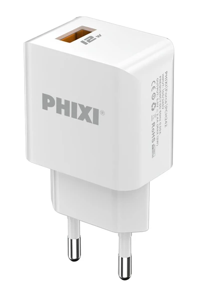 Force 242T 2.1A Fast Hızlı 12W Type-C USB Kablolu Şarj Cihazı - Resim 2