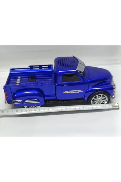 Nostaljik Bluetooth Radyo Fm Tf Mp3 Speaker Kamyon - Resim 6