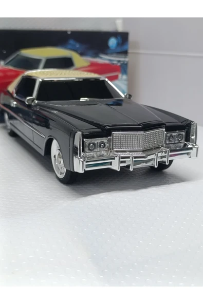 Oyuncak Klasik Araba Kablosuz Bluetooth Hoparlör Speaker Fm Radyo SD Kart USB Müzik Çalar - Resim 3