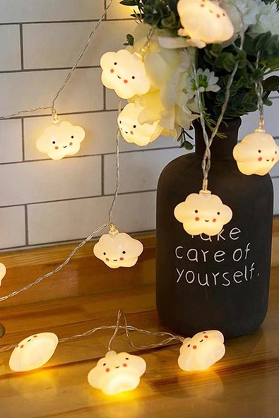 Bulut Şeklinde Led Şerit Lamba 12 Adet - Resim 2