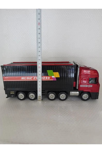 Kamyon Tır Hoparlör Bluetooth Hoparlör Fm Radyo Usb Tf Aux Destekli Speaker - Resim 6